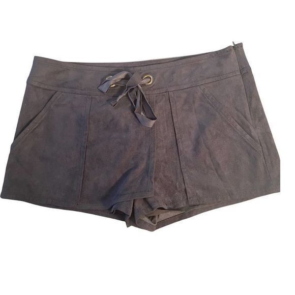 NWT Y2K Guess Crossover Suede‎ Mini Skort - Picture 1 of 6